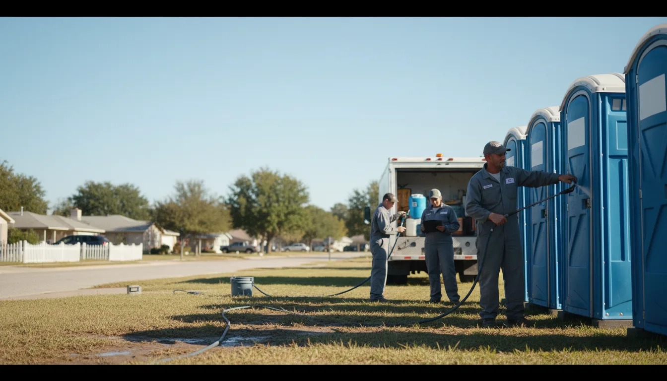 Long-Term Portable Toilet Rental in Dover, IL near me